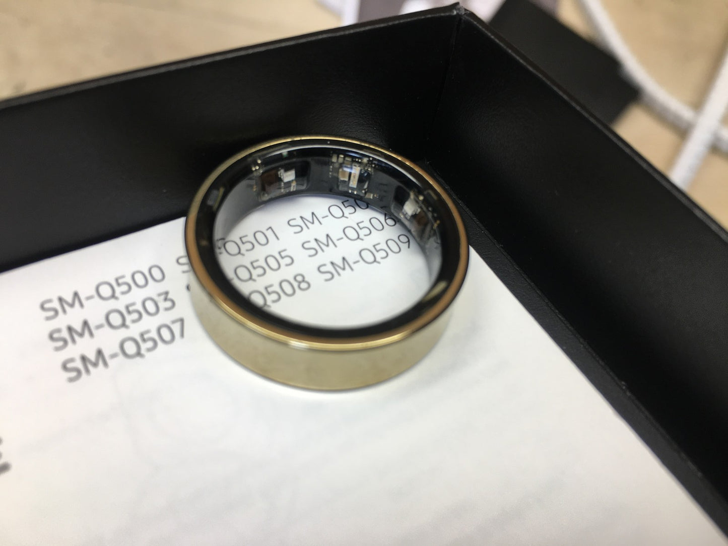Samsung Galaxy Ring Smart Ring SM-Q501, Gr. 11, Titan Gold, I39079