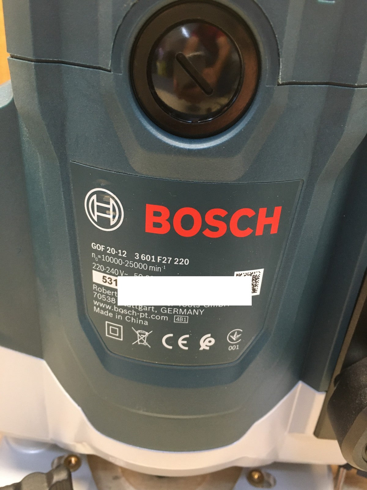 Bosch kabelgebundene Oberfräse GOF 20-12, 2000W, I39896