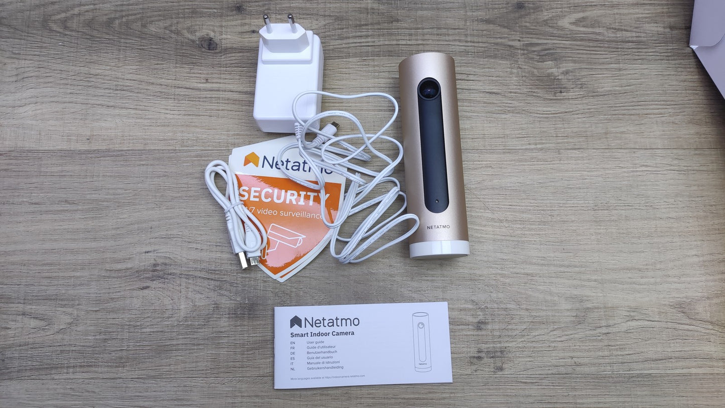 Netatmo NSC01 Smarte Überwachungskamera Innen, WLAN, I34565