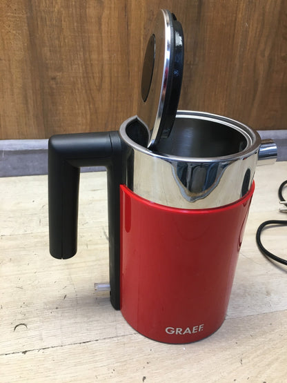 Graef WK 403 Wasserkocher, 1L, rot, I39062