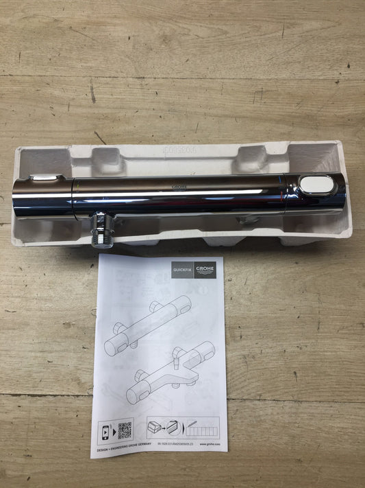 GROHE Precision Flow Thermostat-Brausebatterie 34840000, chrom, I40326