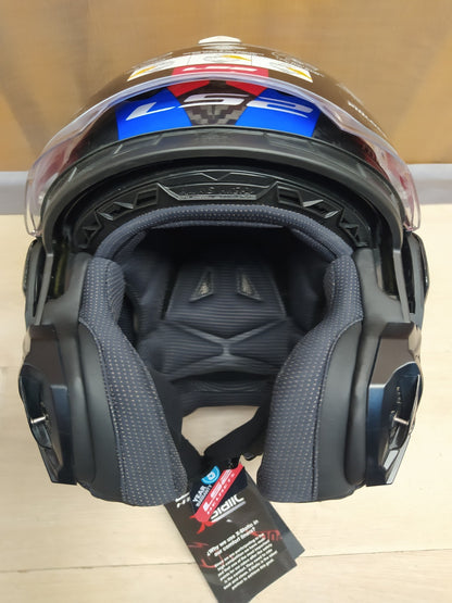 LS2 FF901 ADVANT-X Carbon Klapphelm Motorrad Größe L (59-60) I37615