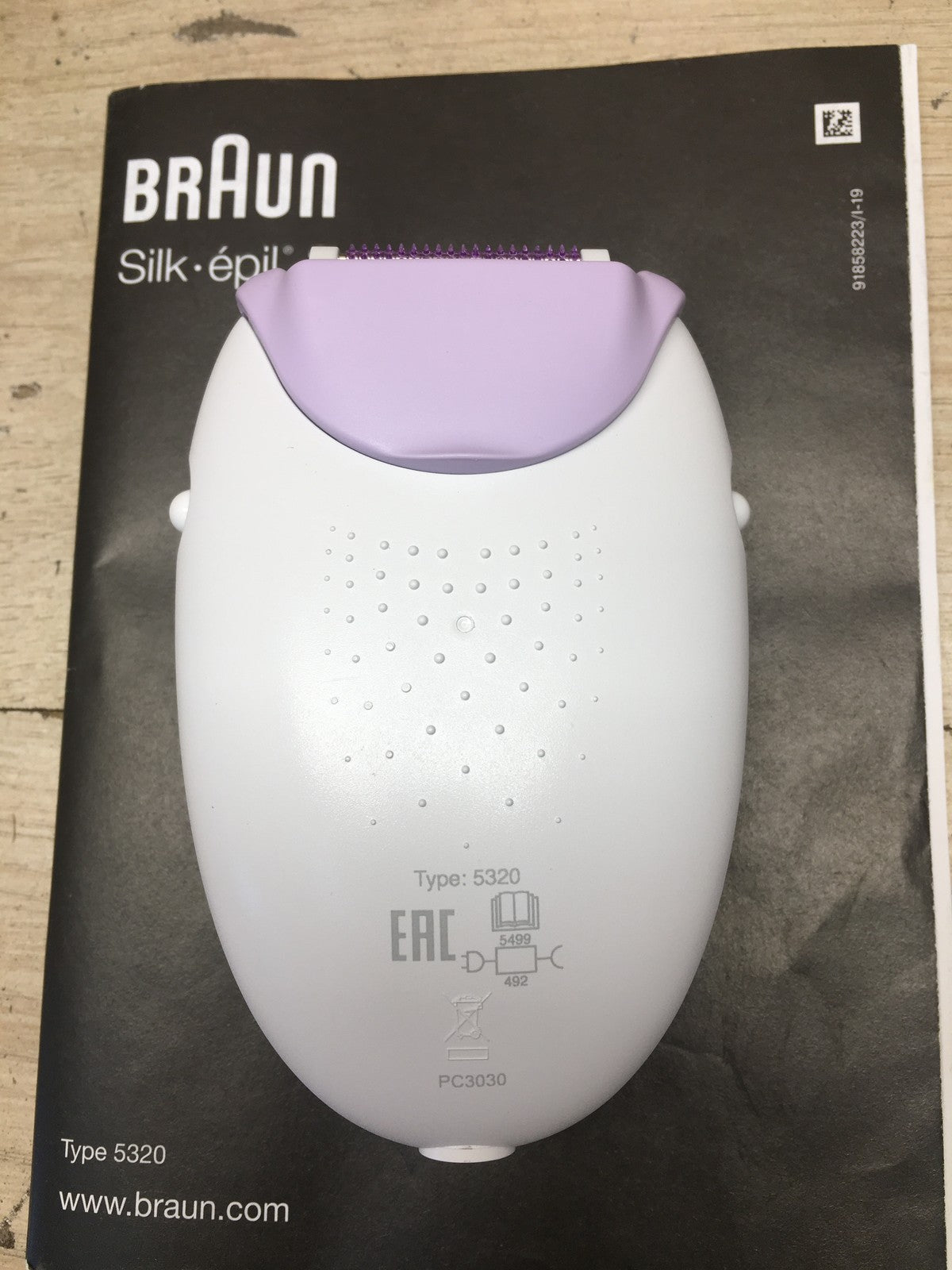 Braun Silk-épil 3 Epilierer 5320, I39109