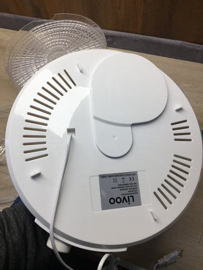 Livoo CS120704 5-Tablett-Dörrgerät für Obst und Gemüse DOM202, I35857