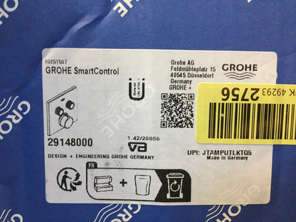GROHE SmartControl Unterputzmischer mit 2 Absperrventilen 29148000 chrom, I37156