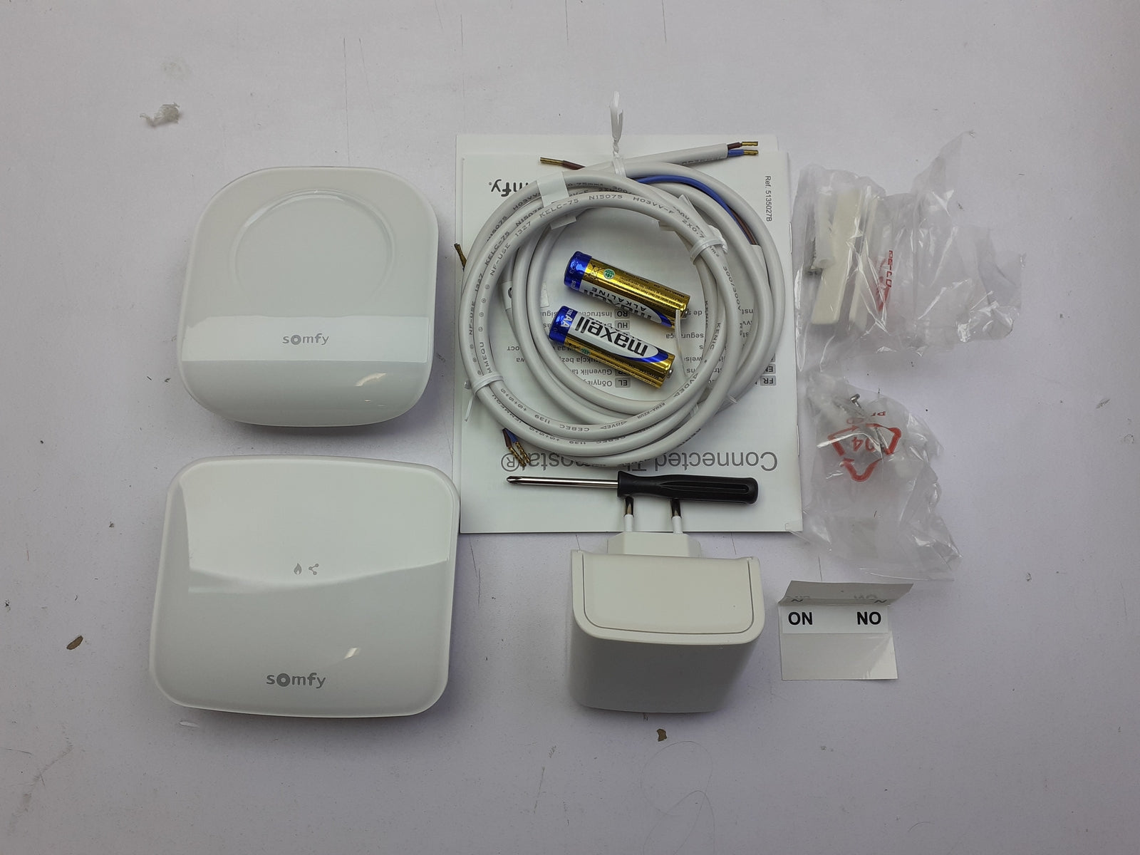 Somfy 2401499 - vernetzter Funkthermostat Funkthermostat, V11064