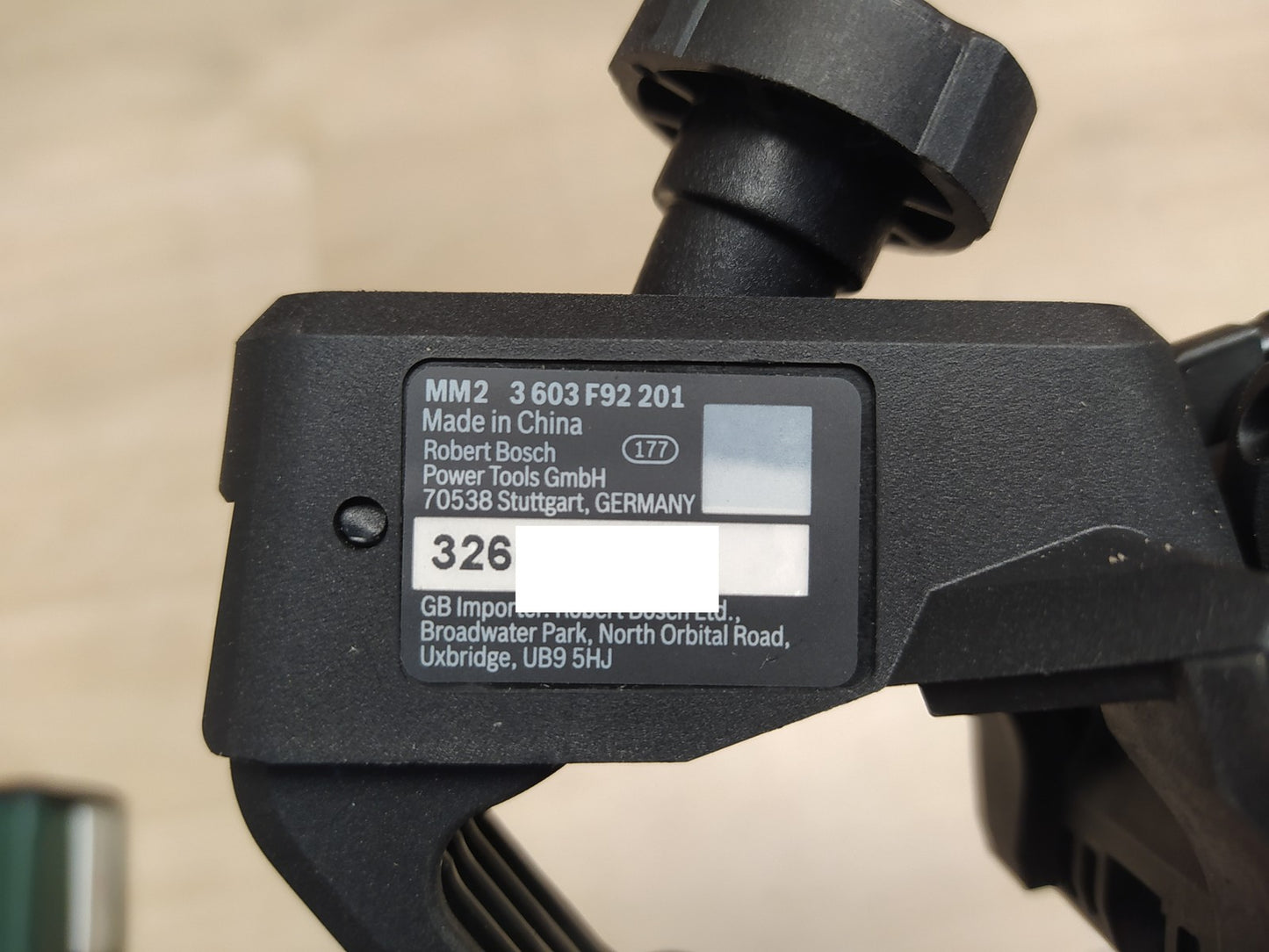 Bosch Kreuzlinienlaser Quigo mit Universalklemme MM 2, I38460