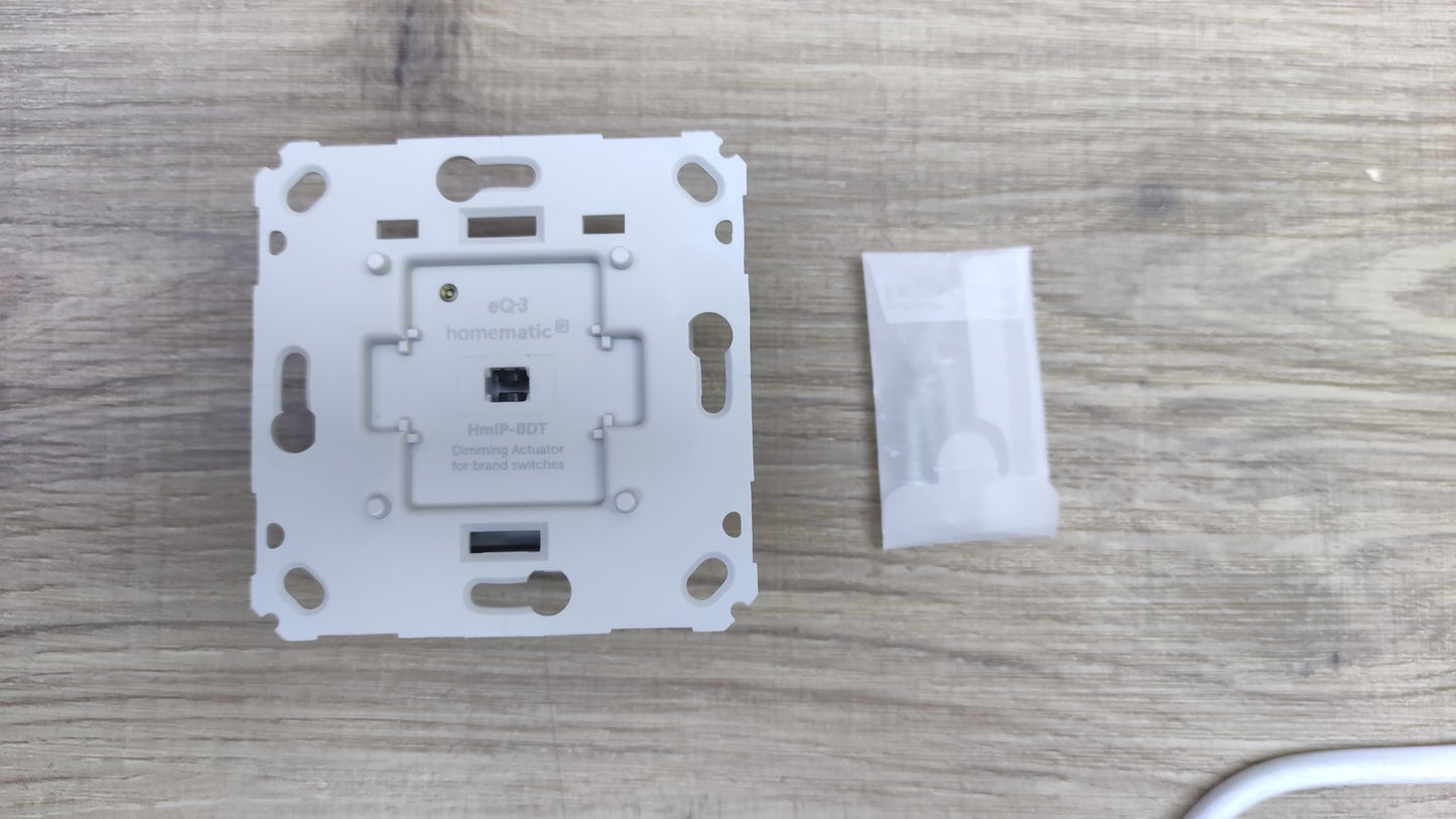 Homematic IP HmIP-BDT Dimmaktor für Markenschalter 143166A0, I34686