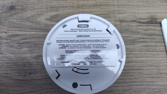 ABUS Mini-Rauchmelder GRWM30600, geeignet für Wohnräume, Kellerräume, I40705