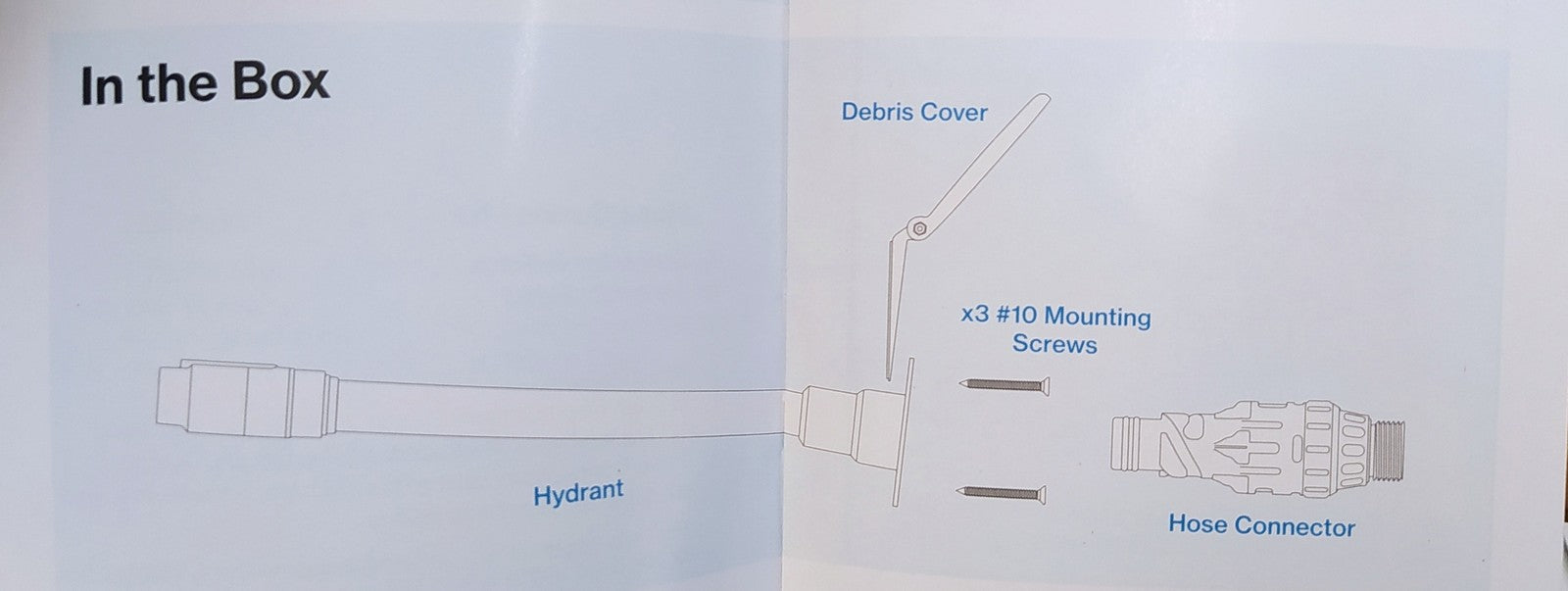 Aquor House Hydrant V1+ Frostfreier Outdoor-Gartenarmatur, I37034