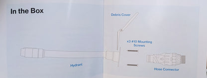 Aquor House Hydrant V1+ Frostfreier Outdoor-Gartenarmatur, I37034