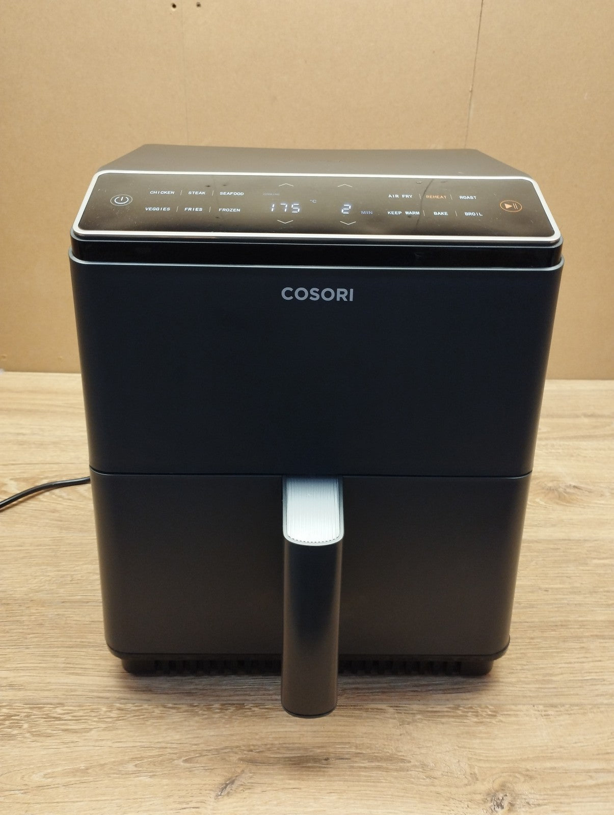 COSORI Dual Blaze Heißluftfritteuse CAF-P583S-KEU, 6,4 L, 1700W, I39444