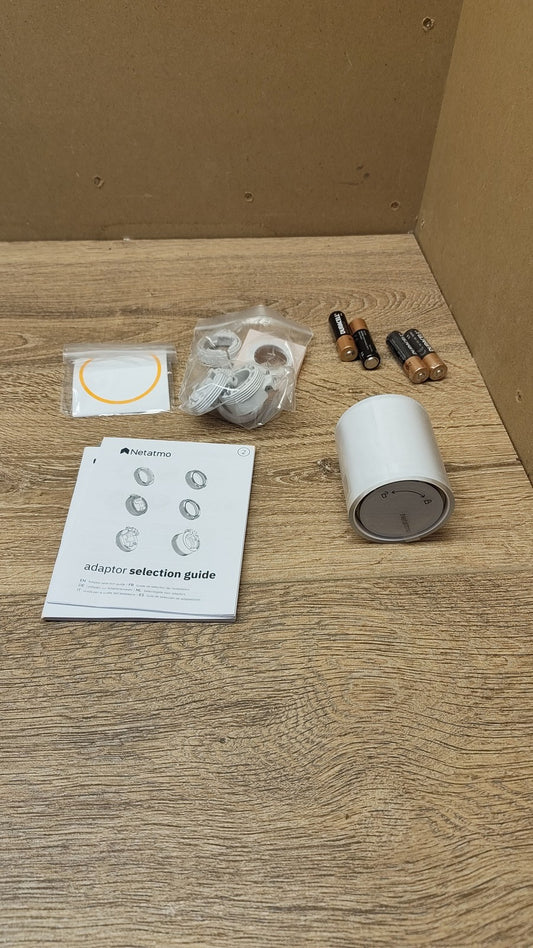 Netatmo Smartes Heizkörperthermostat WLAN, Zusatzmodul, I40277