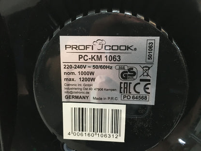 ProfiCook PC-KM 1063 Küchenmaschine, Mixer, Küchenmaschine, I39299