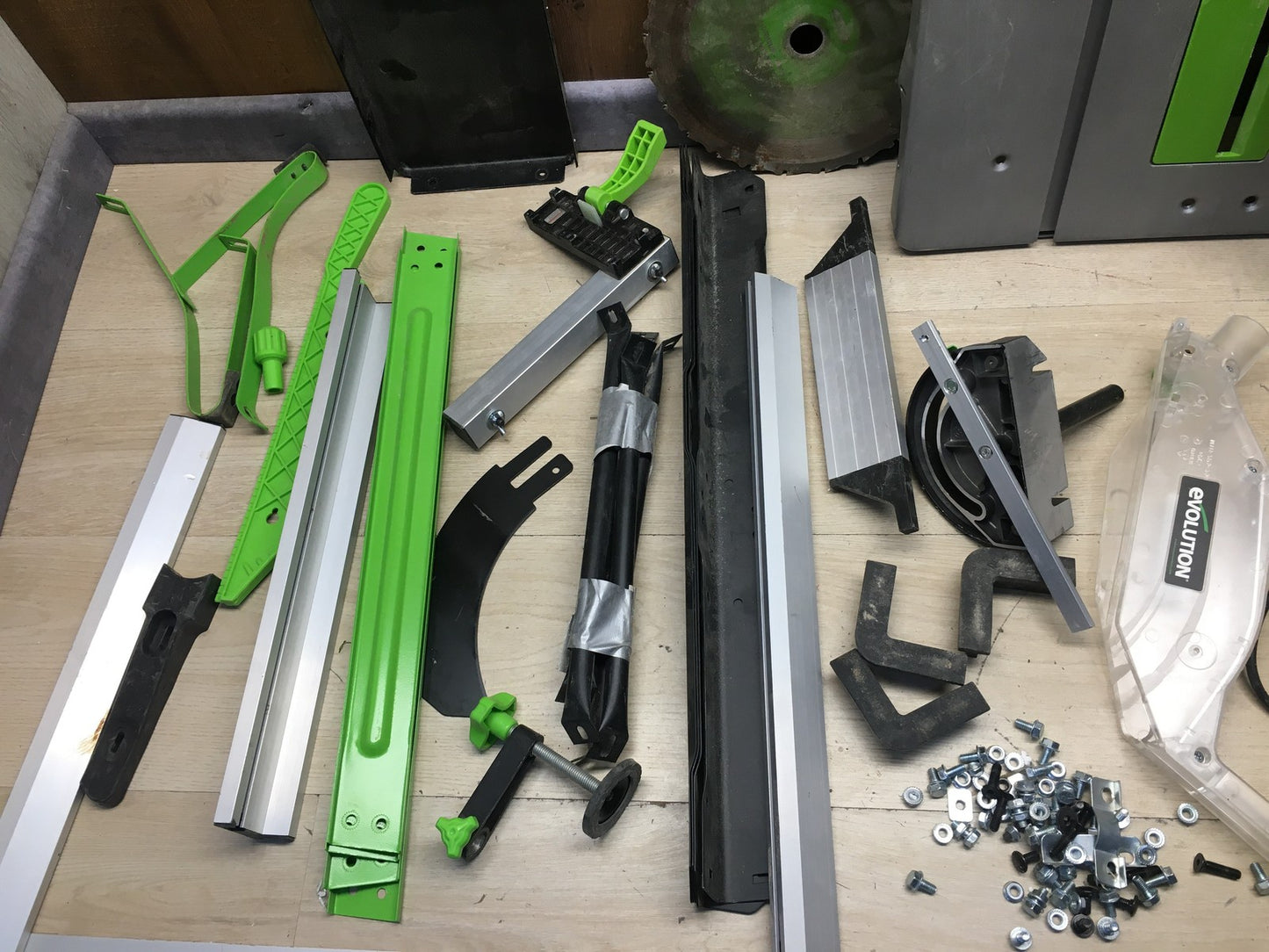 Evolution FURY5-S Tischkreissäge Tischsäge 230 V 255 mm, I37011