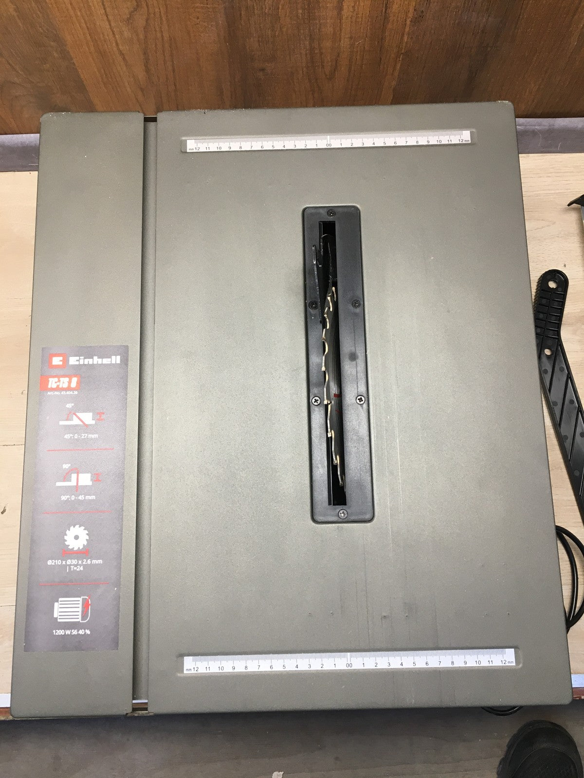 Einhell Tischkreissäge TC-TS 8 (4340426), 1200 Watt, 45 mm Schnitthöhe, I37181