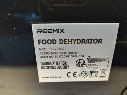 Reemix GGJ-802 Dörrautomat, 1000W, I35999