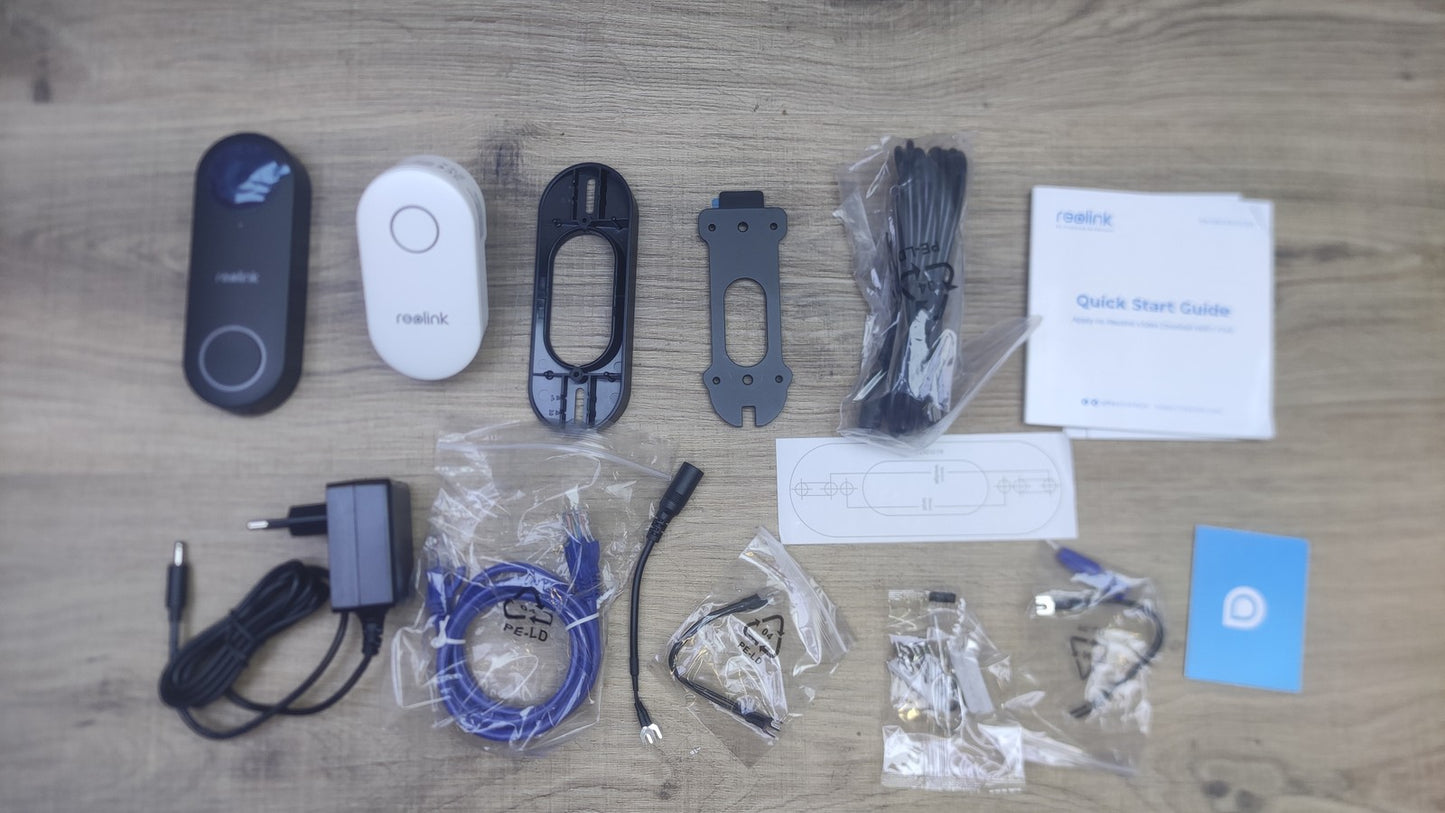 Reolink Video Doorbell WiFi Video-Türklingel mit Chime, I38596