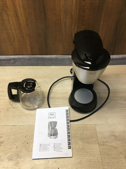 Melitta Single 5 Filterkaffeemaschine M720BKSST, I38866