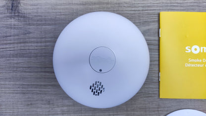 Somfy 1870289 Vernetzter Rauchmelder, 85dB Sirene, I35643