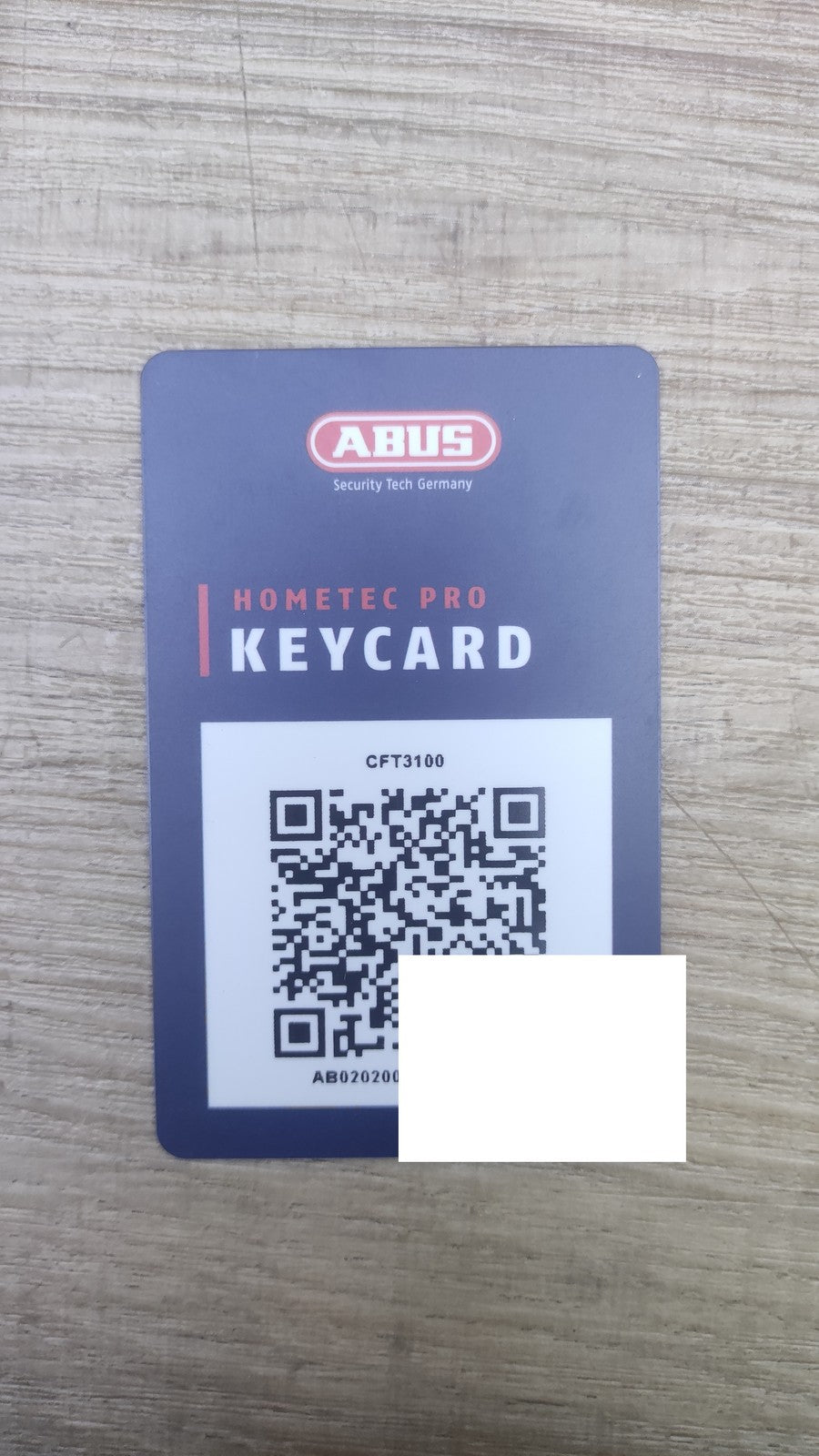 ABUS Bluetooth-Tastatur HomeTec Pro CFT 3100 BT weiß, I39060