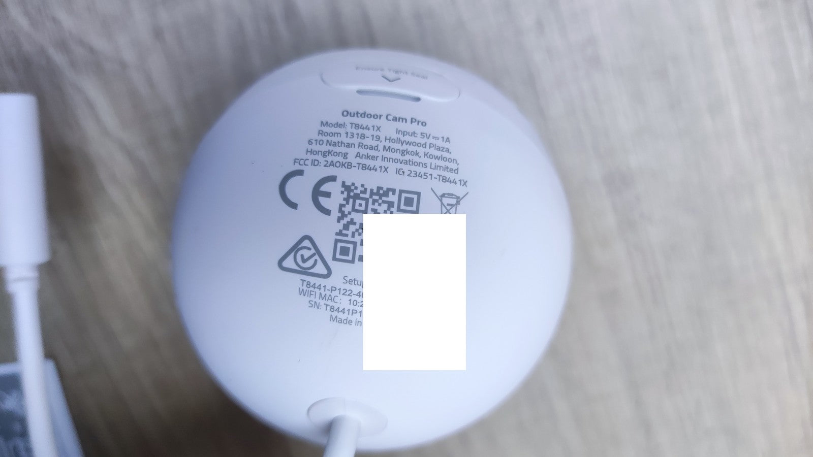eufy Security Outdoor Cam Pro Überwachungskamera TB441X, Aussen, I37105