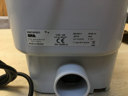 SFA 0026P Hebeanlage SANISPEED+, weiß, I37130
