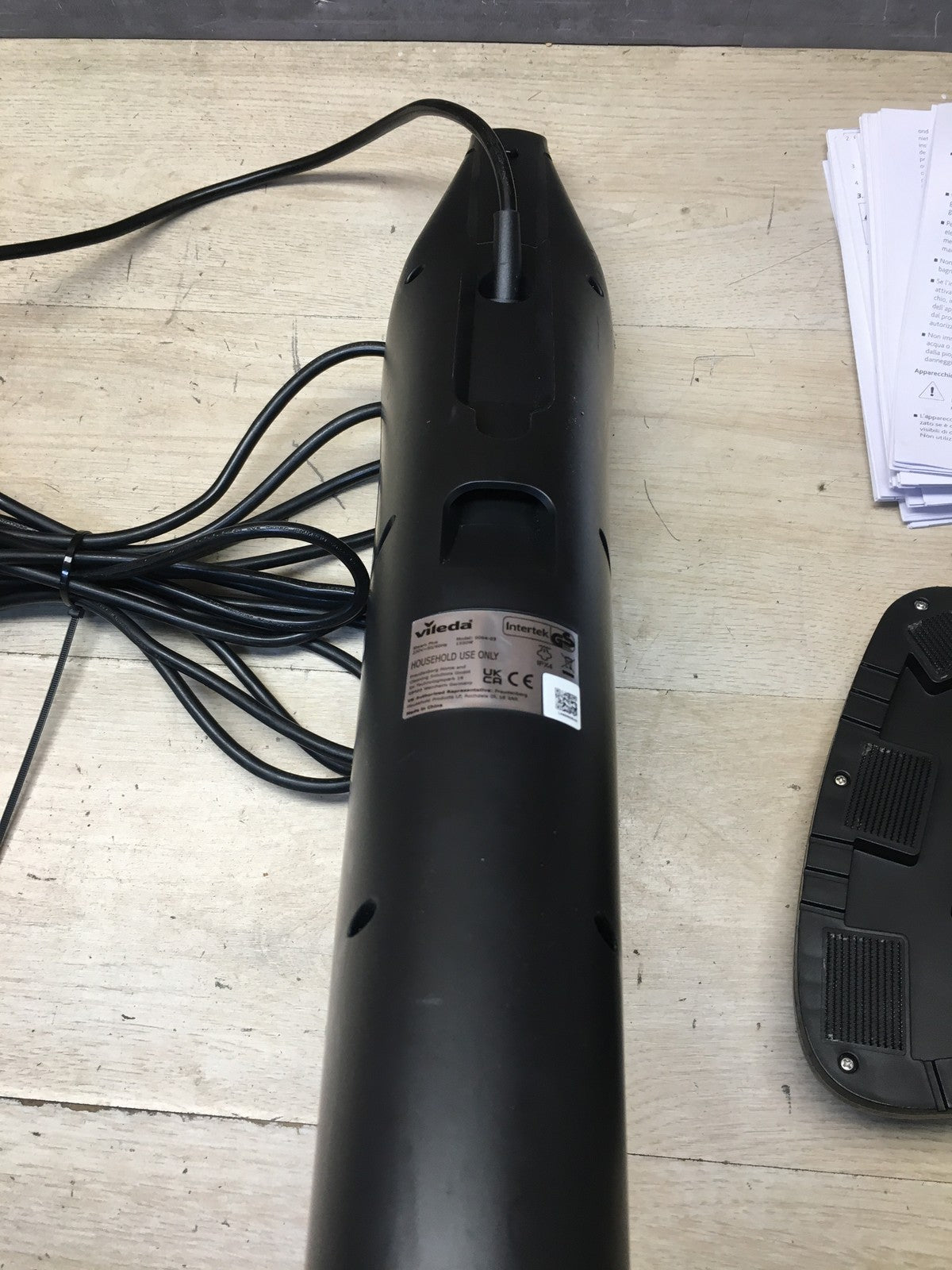 Vileda Steam Plus Dampfreiniger 0064-03, 1550W, I38897