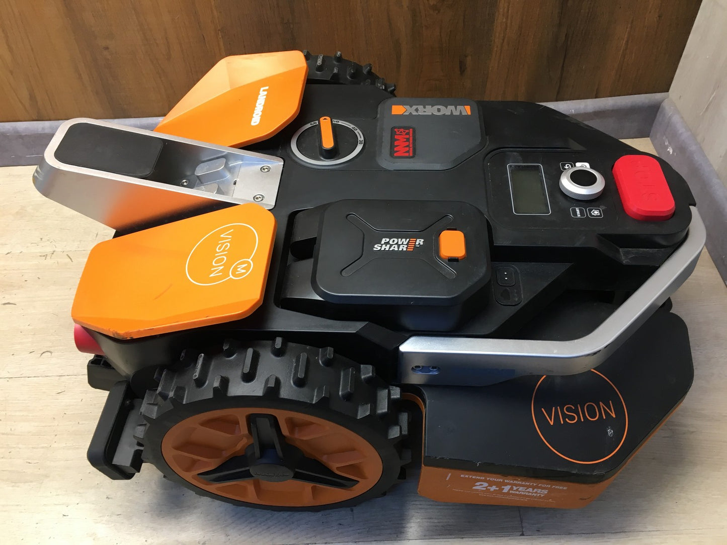 WORX Landroid Vision M600 Mähroboter ohne Begrenzungskabel WR206E.1 I37341