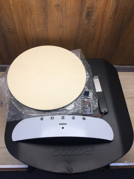 cozze 17" Pizzaofen mit rotierendem Pizzastein ‎90427 6,0 kW Gasofen I40404