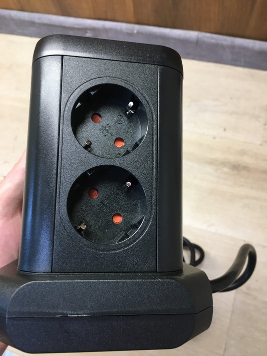 Brennenstuhl Steckdosenturm 8-Fach mit USB (1153560010), I38602