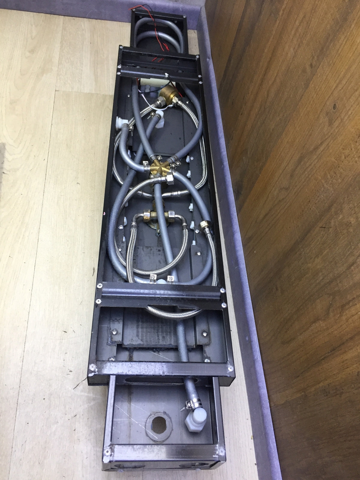 hevenaov Duschpaneel Schwarz LED Multifunktion, I32167