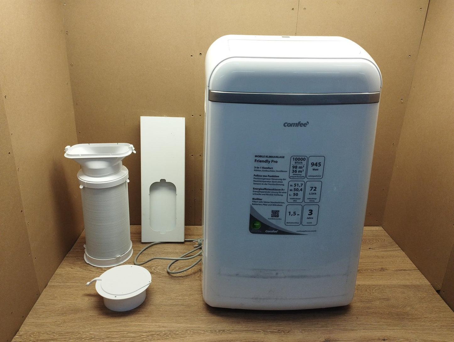 Comfee Friendly Pro Mobile Klimaanlage, 10.000BTU, Klimagerät, EEK:A, I39776
