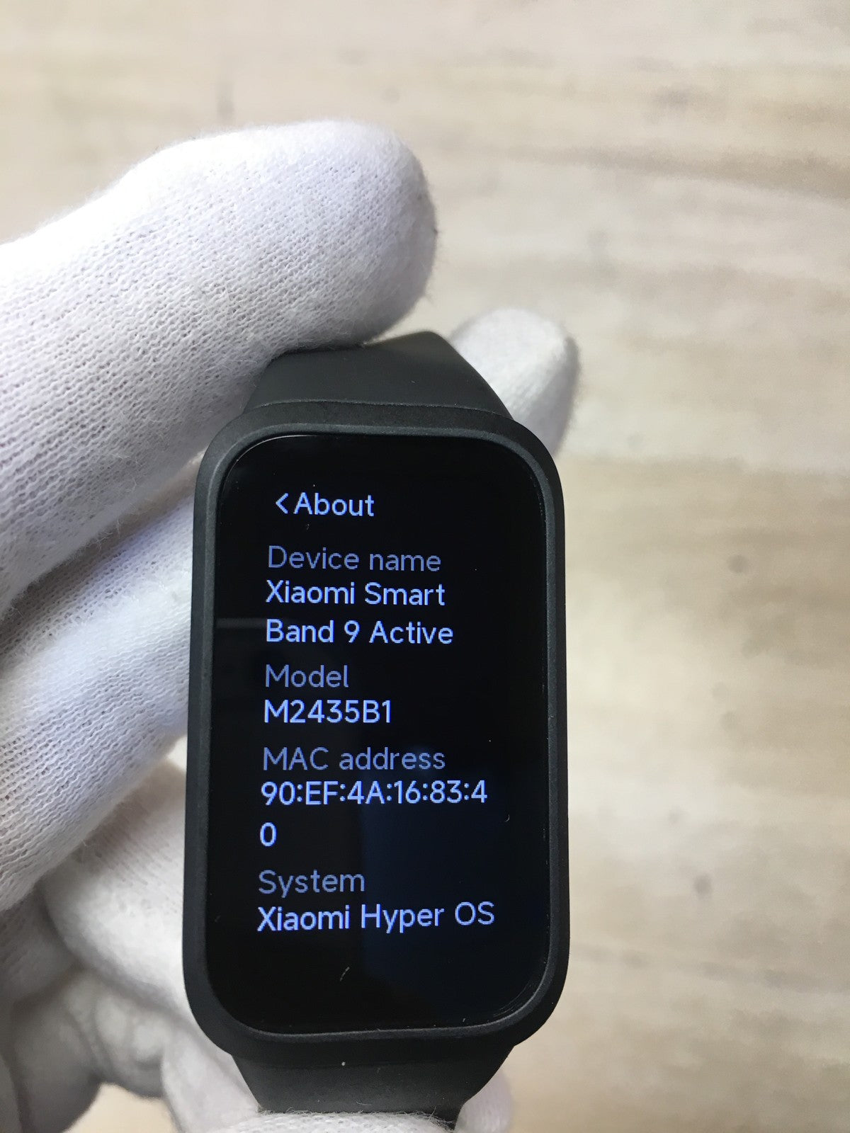 XIAOMI Smart Band 9 Active Smartwatch M2435B1, Schwarz, I39141