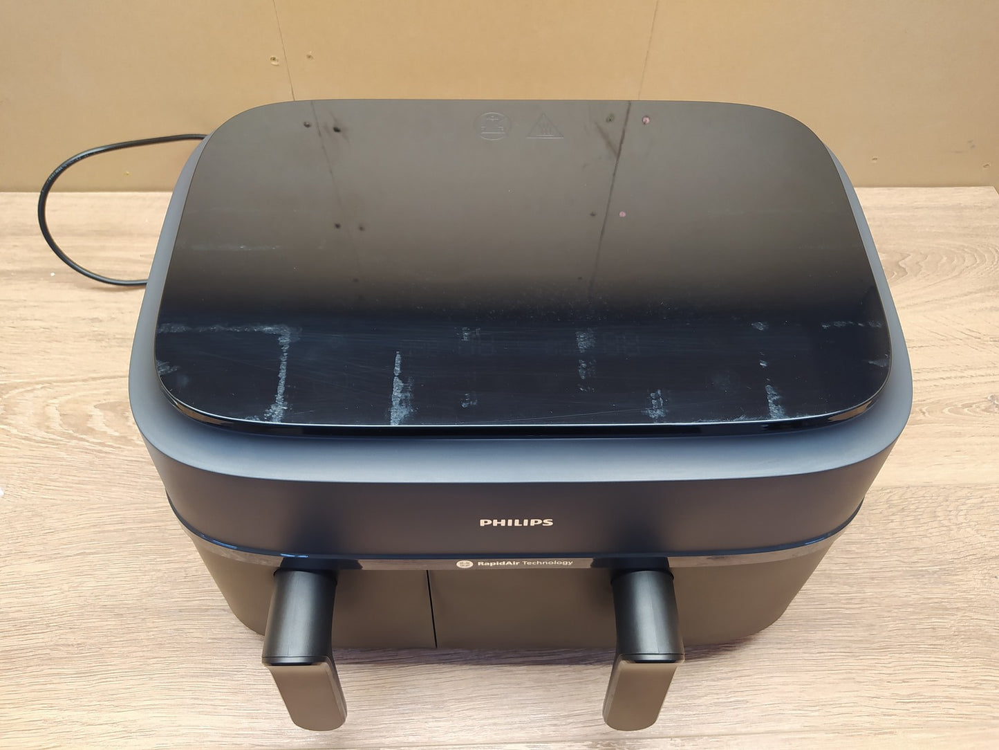 Philips Heißluftfritteuse NA350/00 9L 2 Körbe I39325
