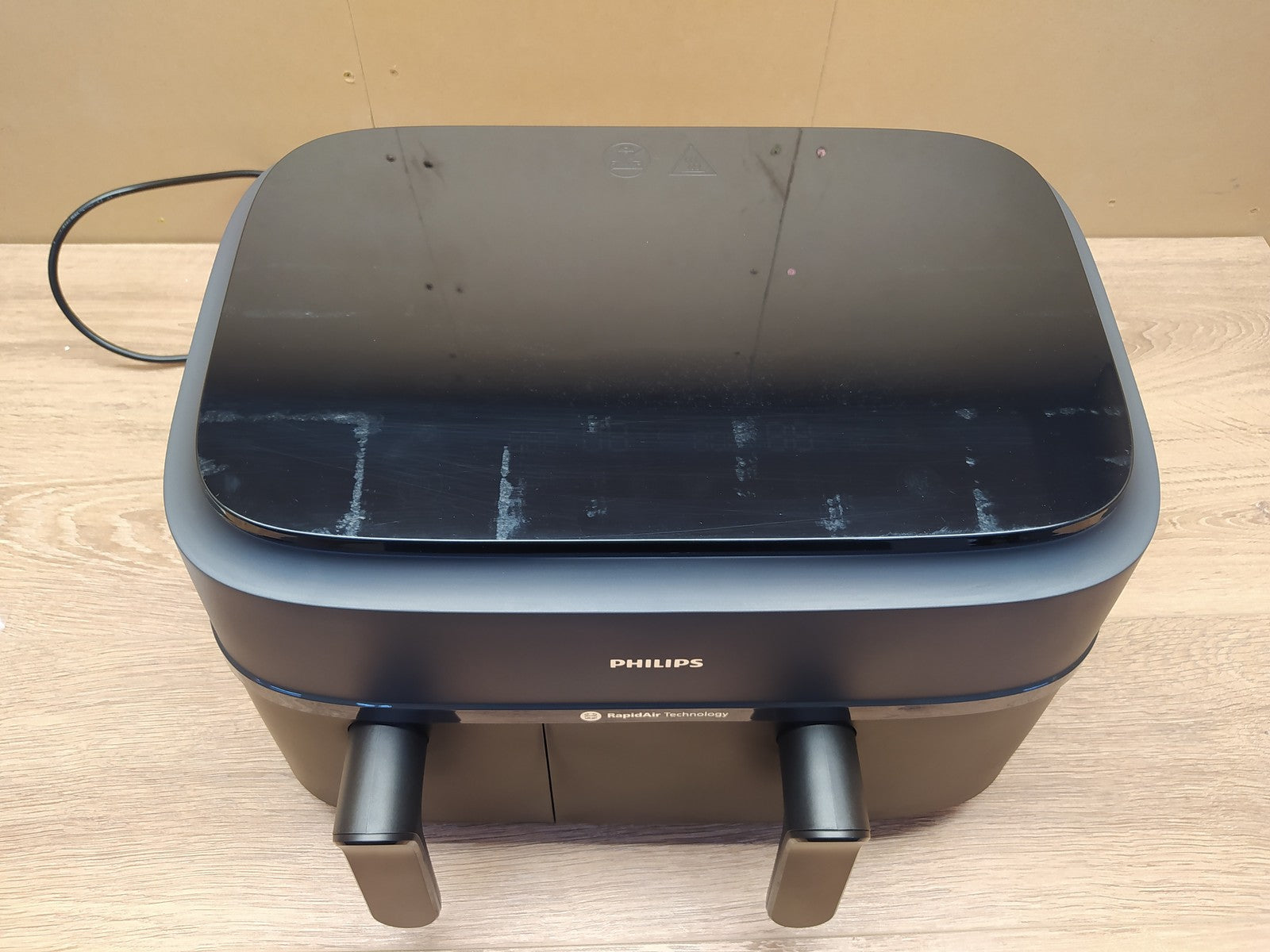 Philips Heißluftfritteuse NA350/00 9L 2 Körbe I39325