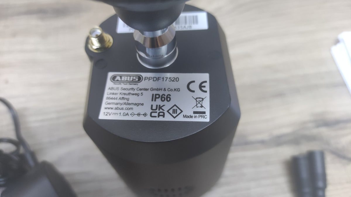 ABUS Überwachungskamera EasyLook BasicSet PPDF17520, Zusatz-Kamera, I40876