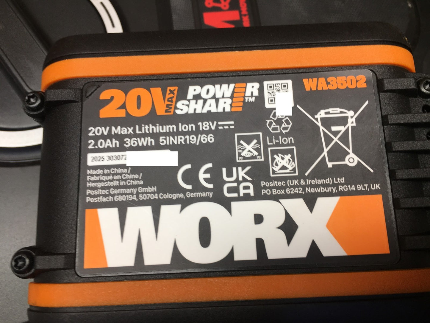 WORX Landroid Vision S250 Mähroboter ohne Begrenzungskabel WR202E, I37838