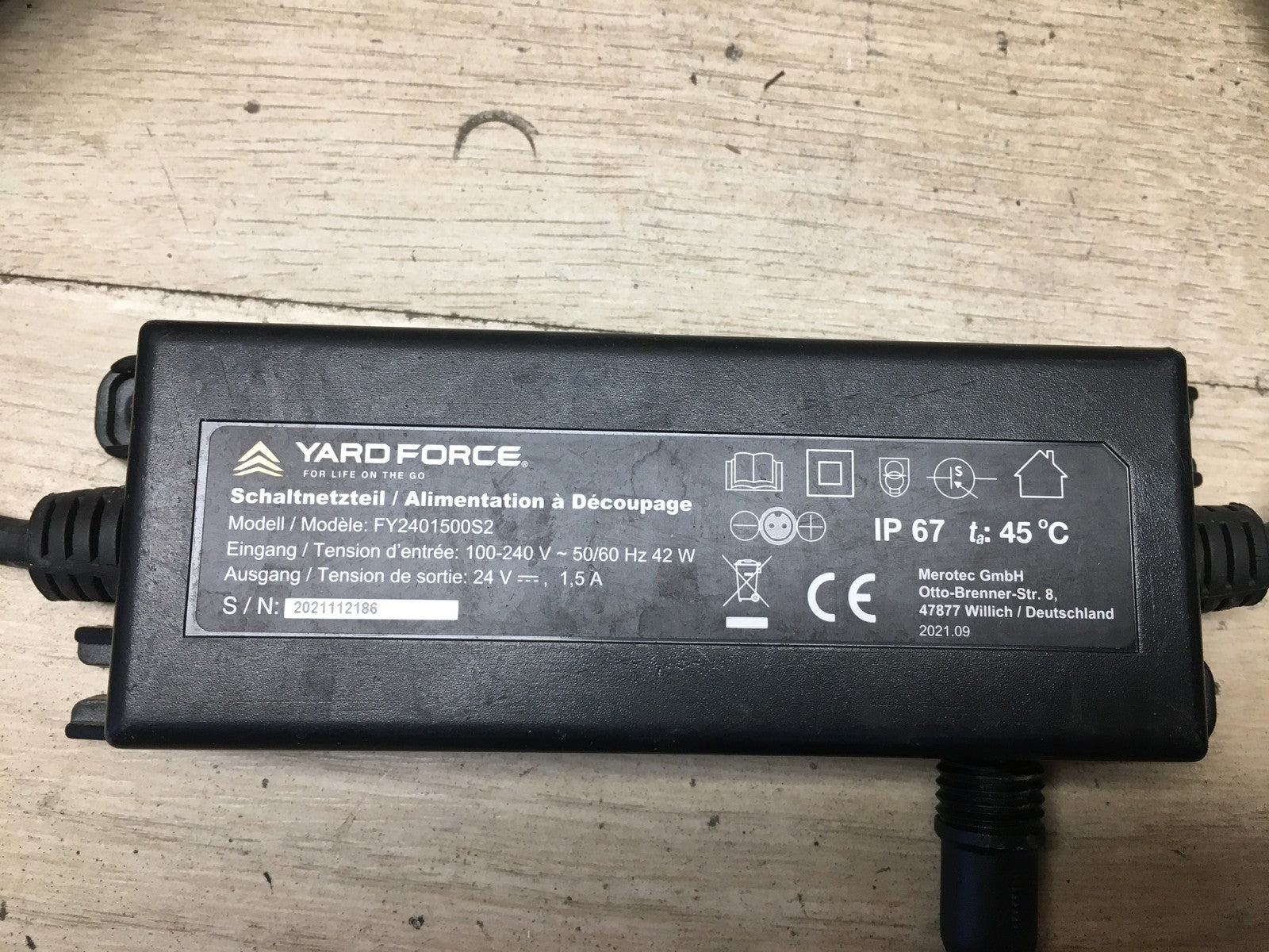 Yard Force FORCE Mähroboter COMPACT 300RBS bis zu 300 qm, I38183