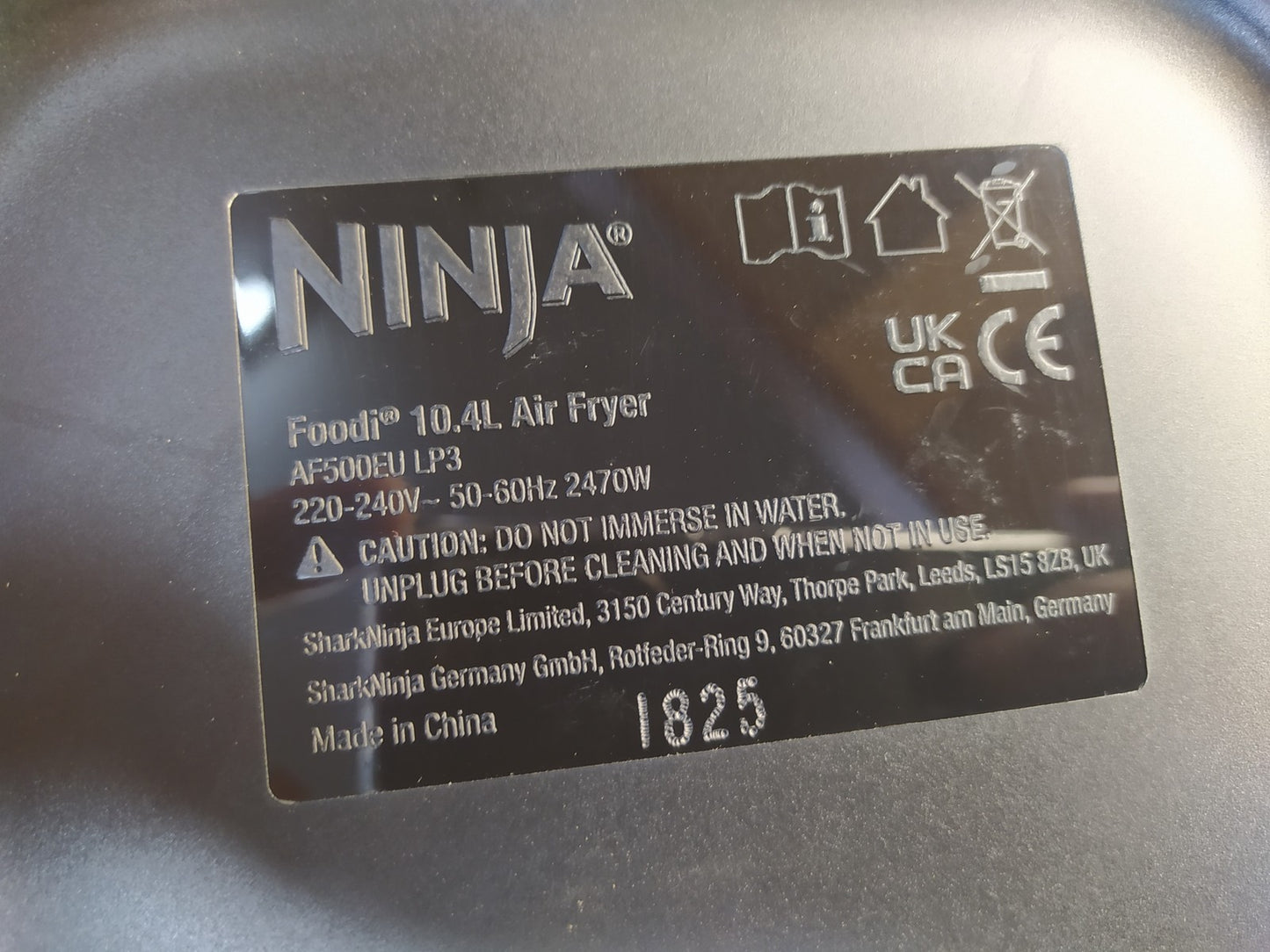 Ninja Foodi FlexDrawer Dual Zone Heißluftfritteuse AF500EU, I36307