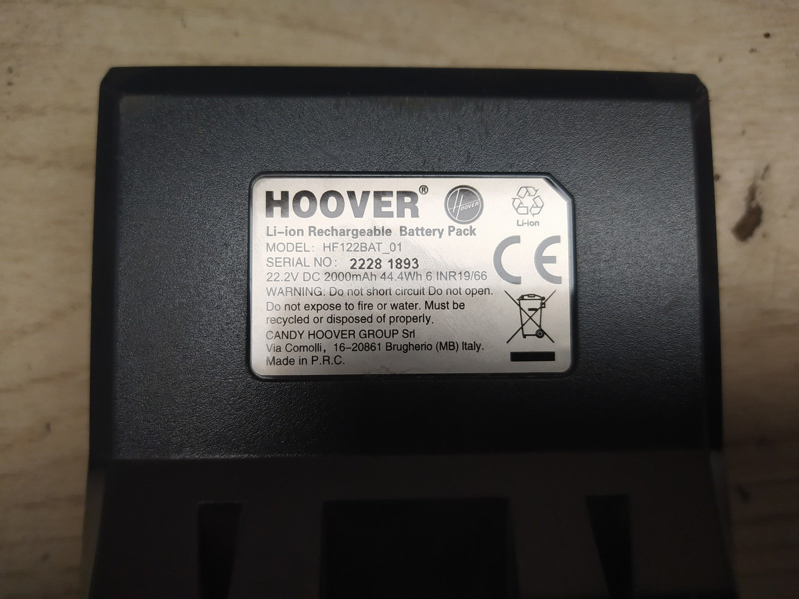 Hoover H-FREE 100 Akku-Staubsauger 94LD1824, kabellos, I38952