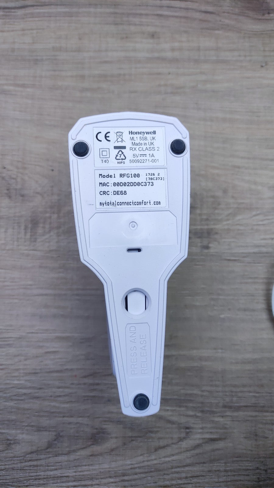 Honeywell evohome Gateway RFG100, I36324