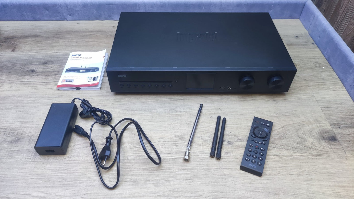 Imperial DABMAN i560 CD HiFi Anlage mit Verstärker und CD Player, I37821