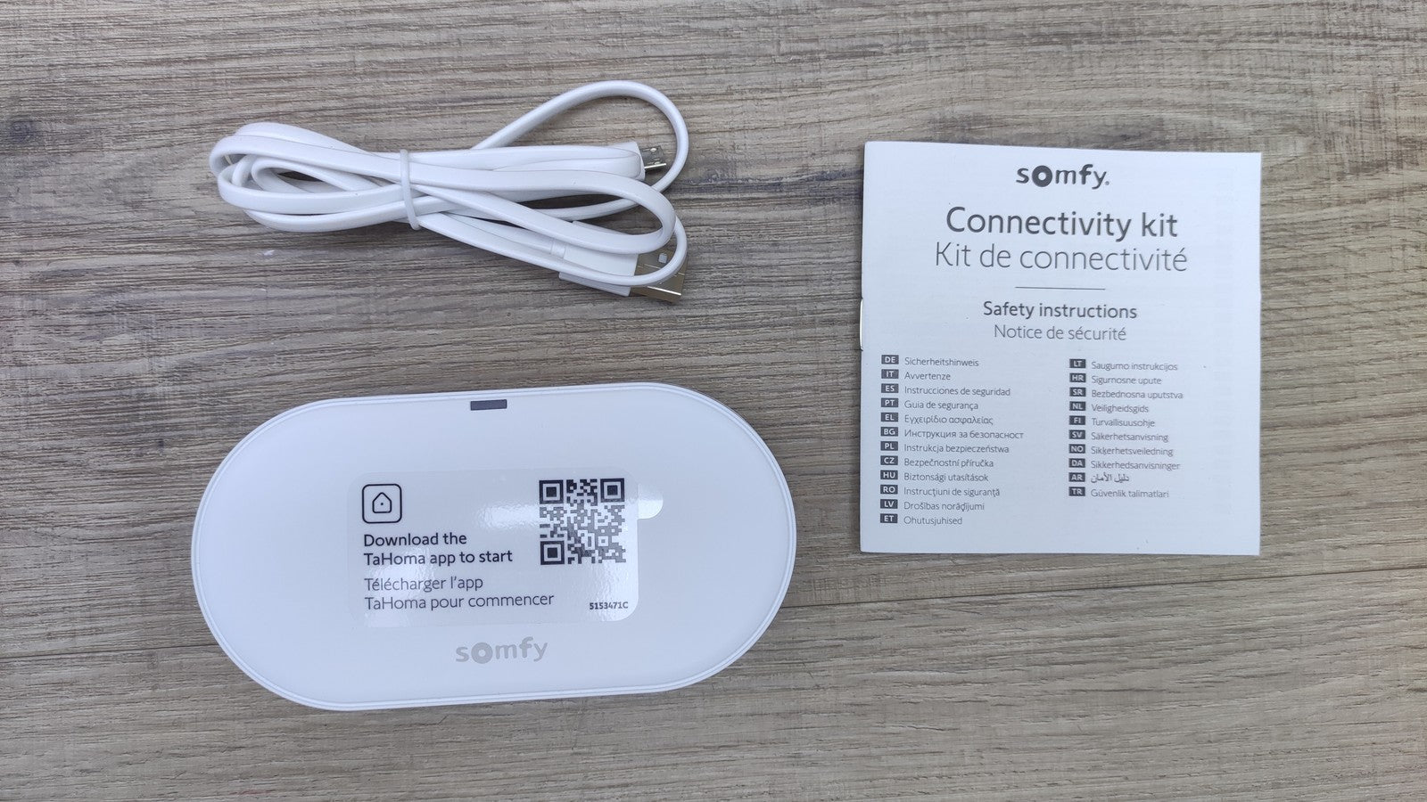 Somfy 1870755 TaHoma mini Connectivity Kit Steuerzentrale, I35495