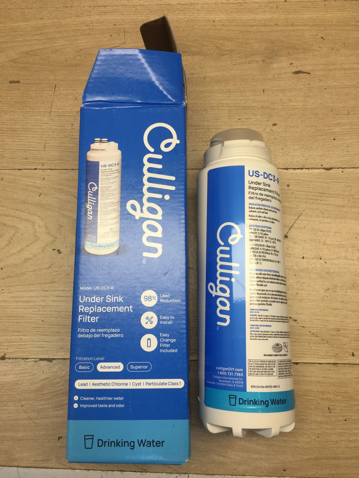Culligan US-DC3-R Wasserfilterpatrone, I40052