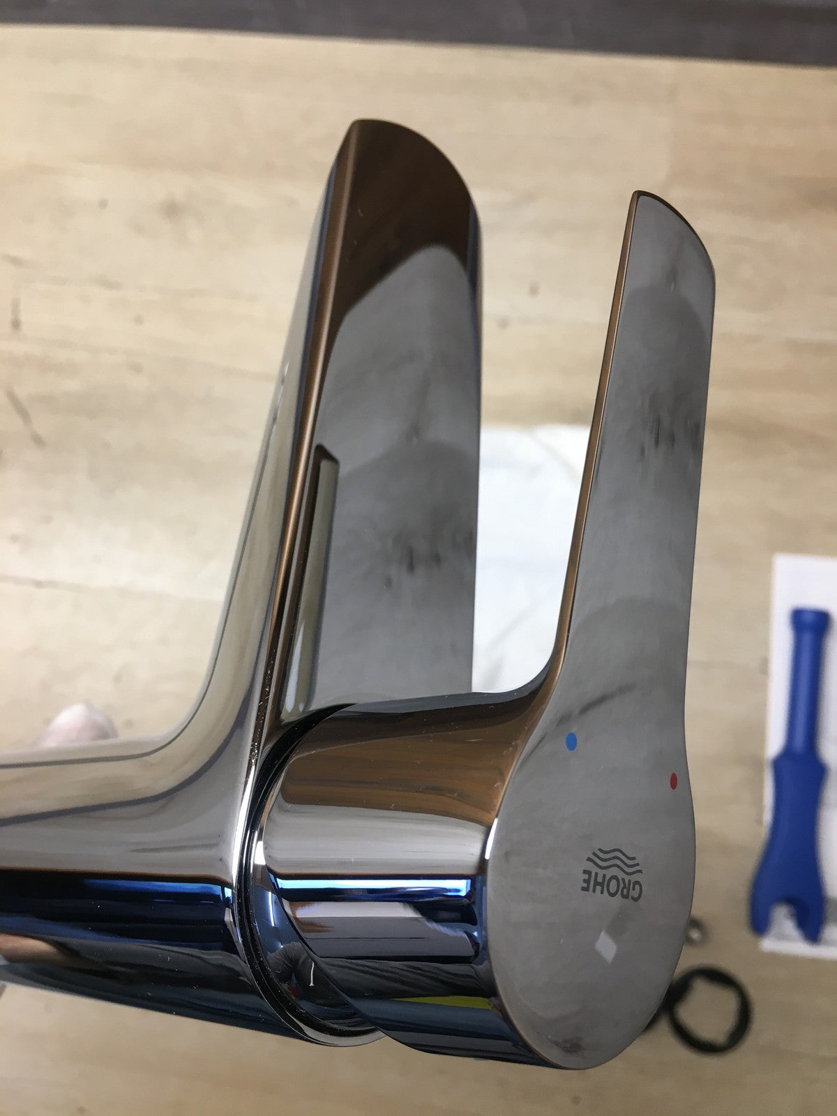 GROHE Start Einhand-Waschtischarmatur 24204002, Wasserhahn, M-Size, I38010