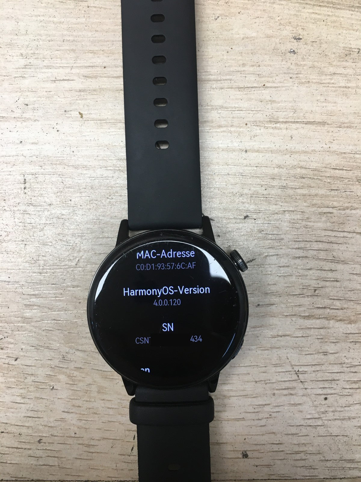 HUAWEI Watch GT 3 Smartwatch (MIL-B19) schwarz I39114