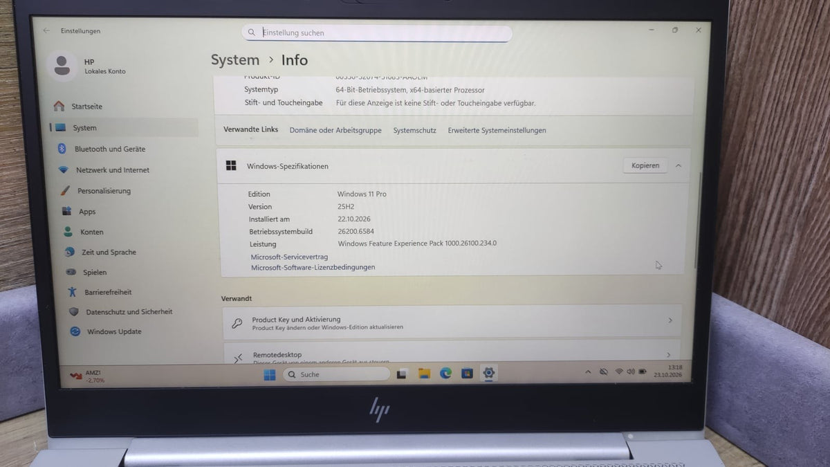 HP EliteBook 840 G6 Notebook 14" FHD Intel i5-8265U 16GB 512GB USB-C LTE WiFi