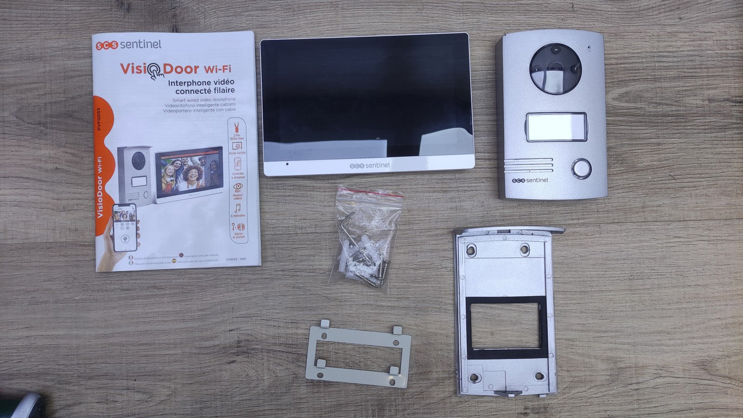SCS Sentinel PVF0053 Video-Türsprechanlage mit 7" Touchscreen, I34850