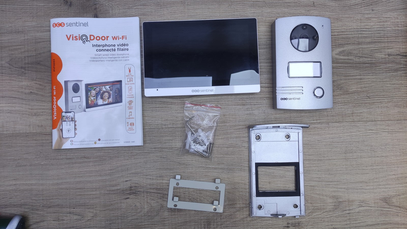 SCS Sentinel PVF0053 Video-Türsprechanlage mit 7" Touchscreen, I34850